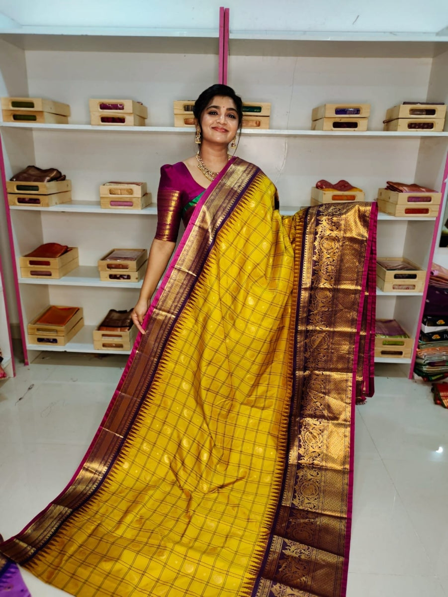 ప్రీమియం గద్వాల్ సిల్క్ చీర