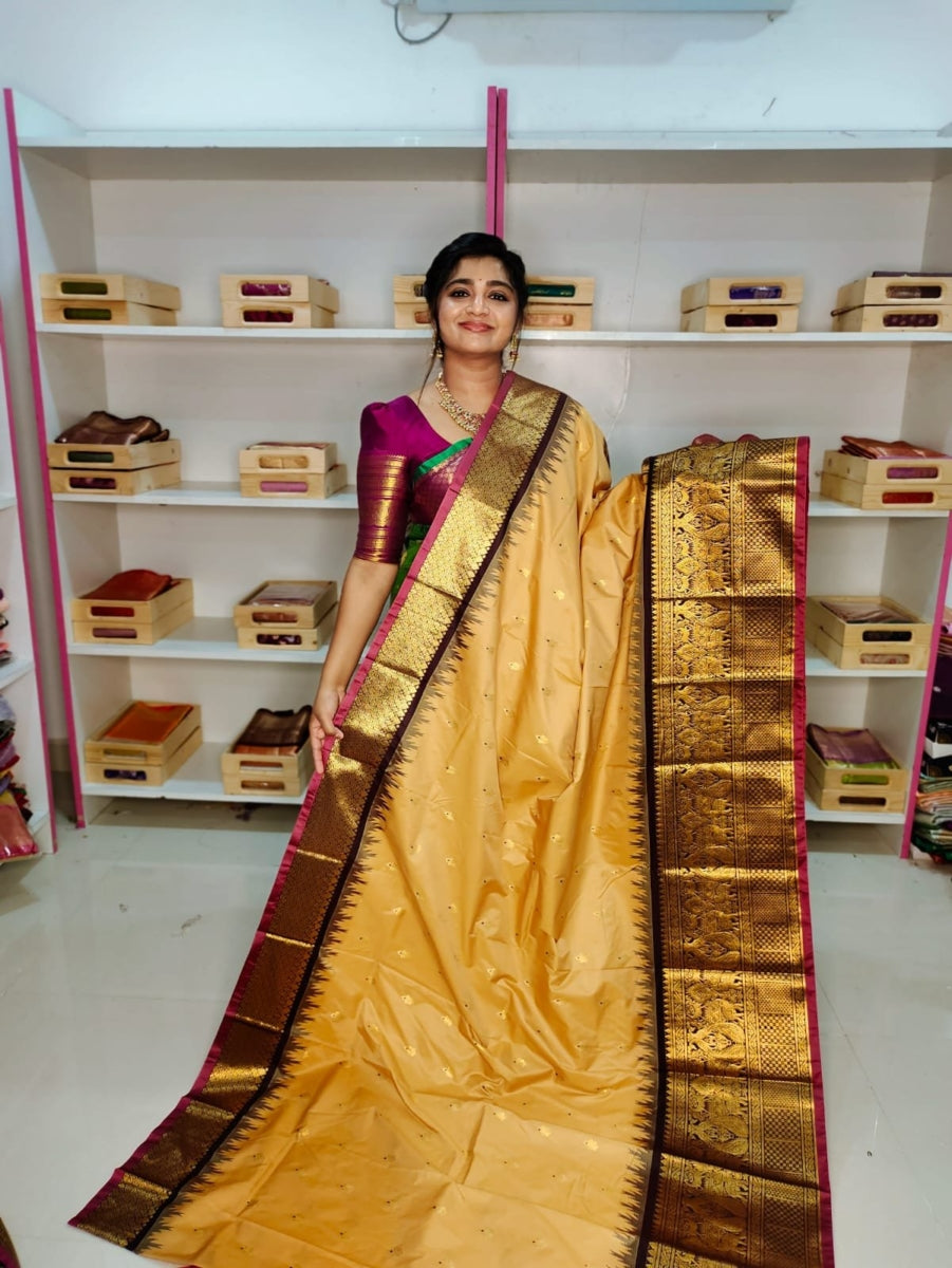Premium Gadwal Silk Saree