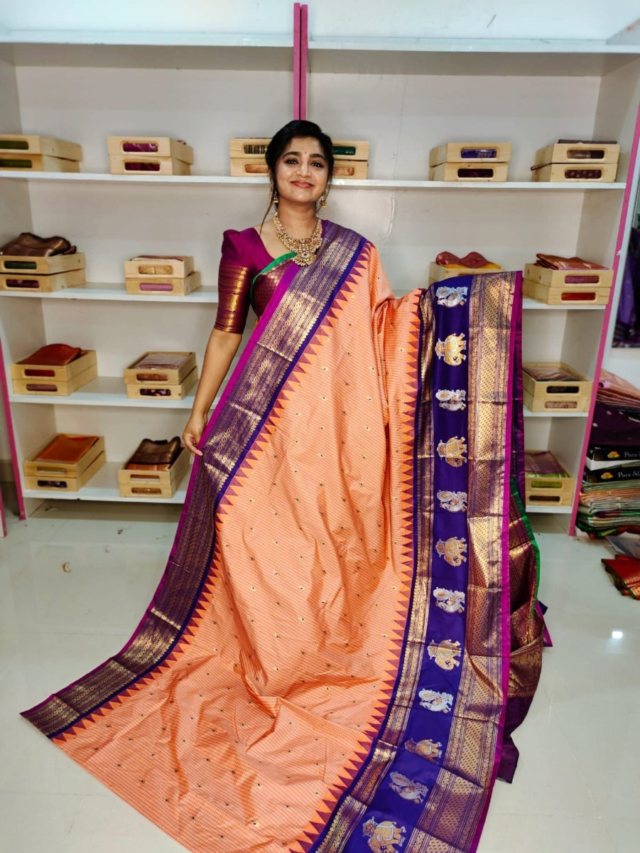 Premium Gadwal Silk Saree
