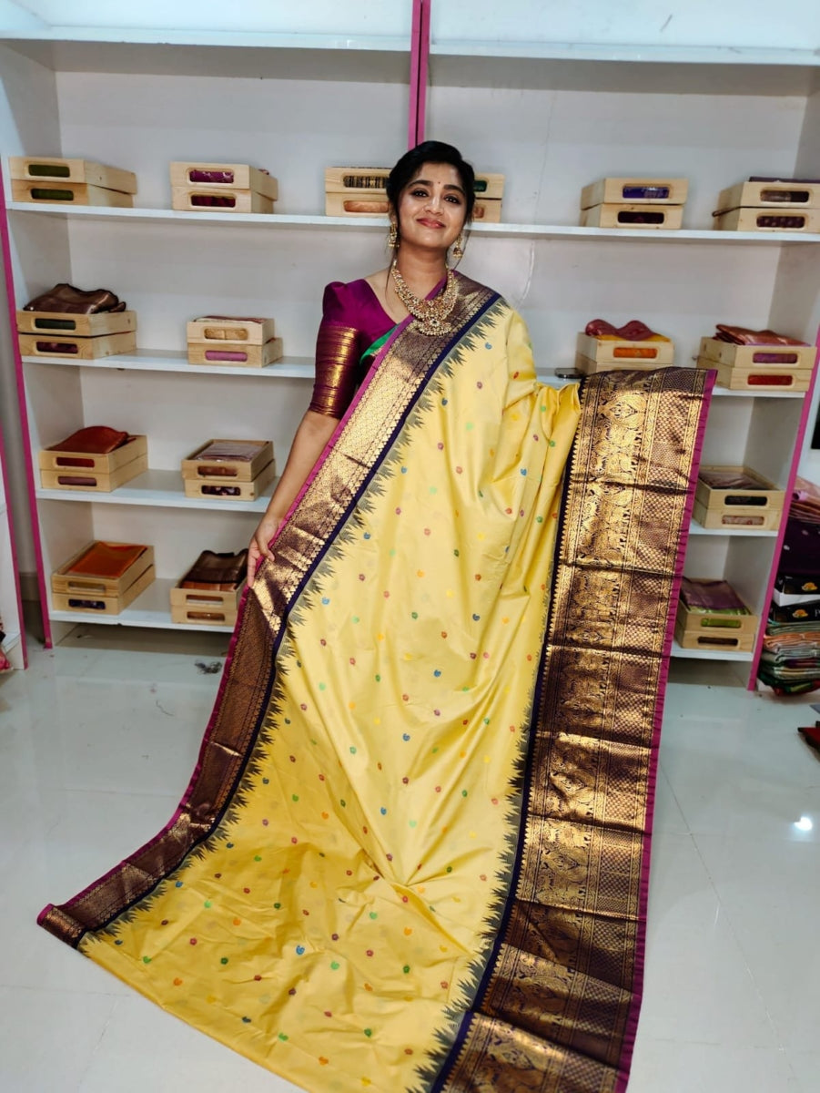Premium Gadwal Silk Saree