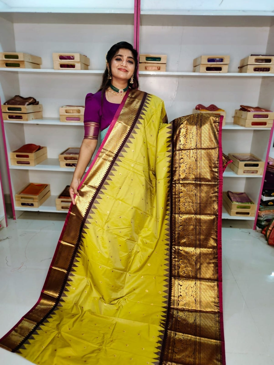 Premium Gadwal Silk Saree