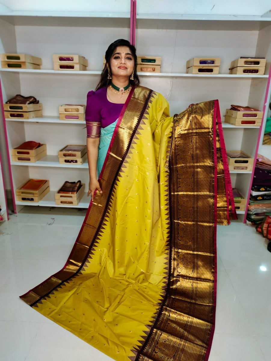 Premium Gadwal Silk Saree