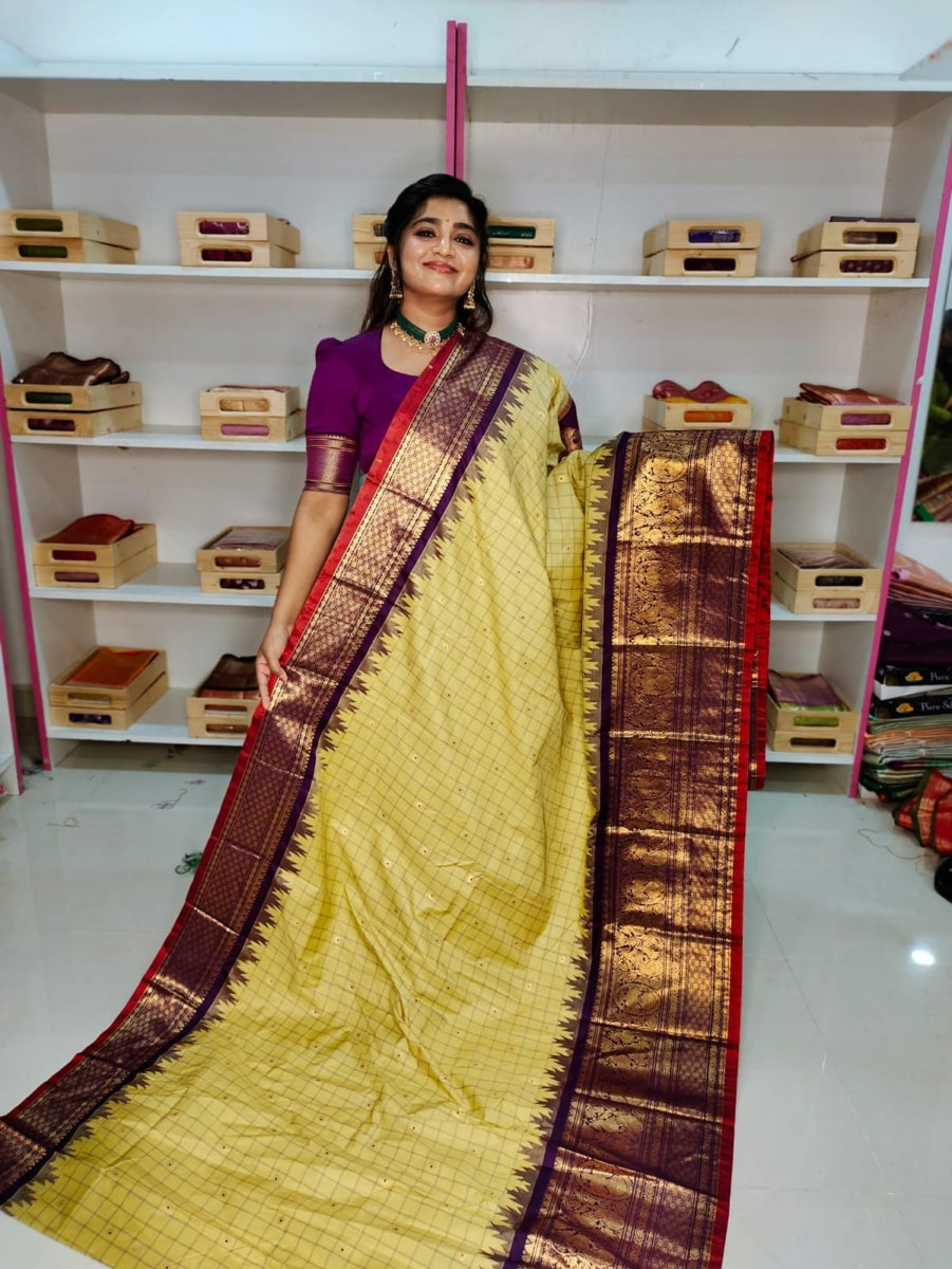Premium Gadwal Silk Saree