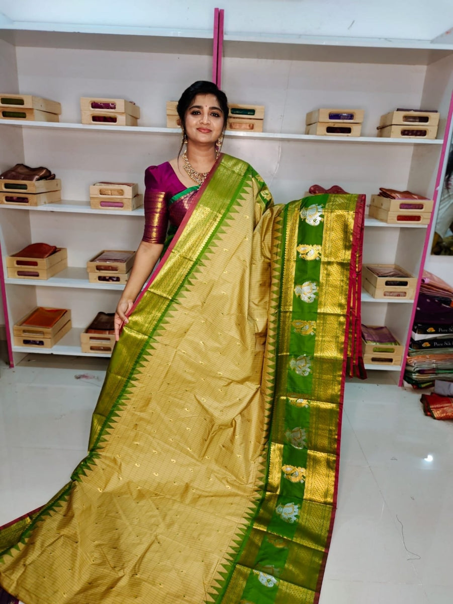 Premium Gadwal Silk Saree