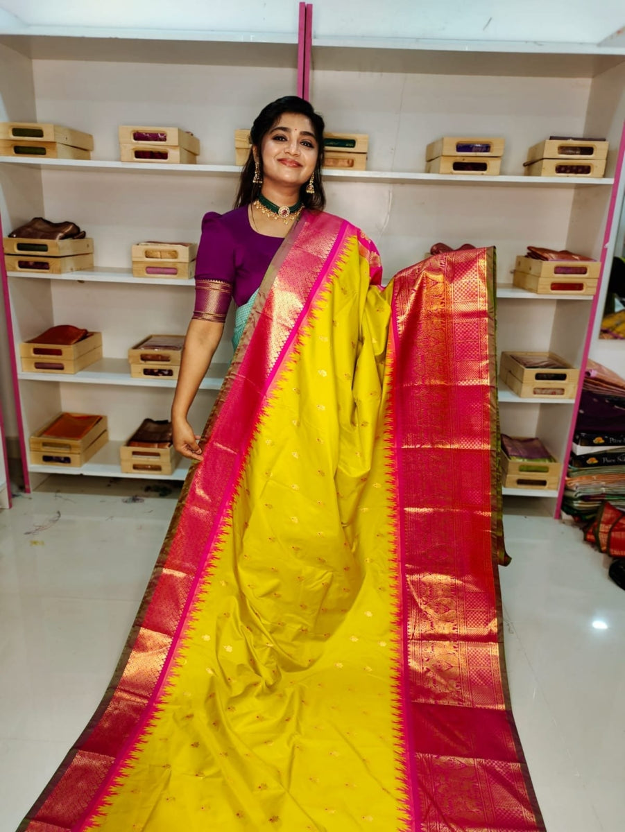 Premium Gadwal Silk Saree
