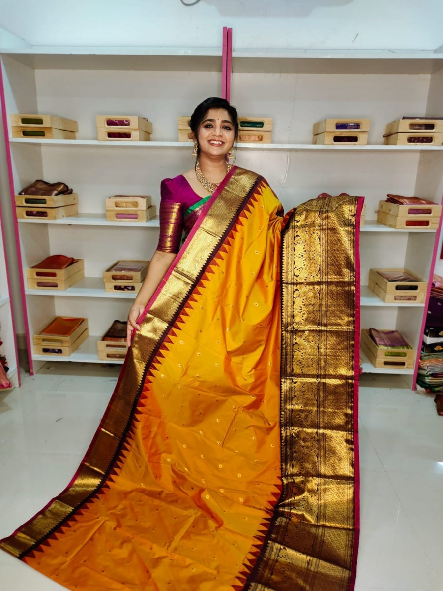 Premium Gadwal Silk Saree