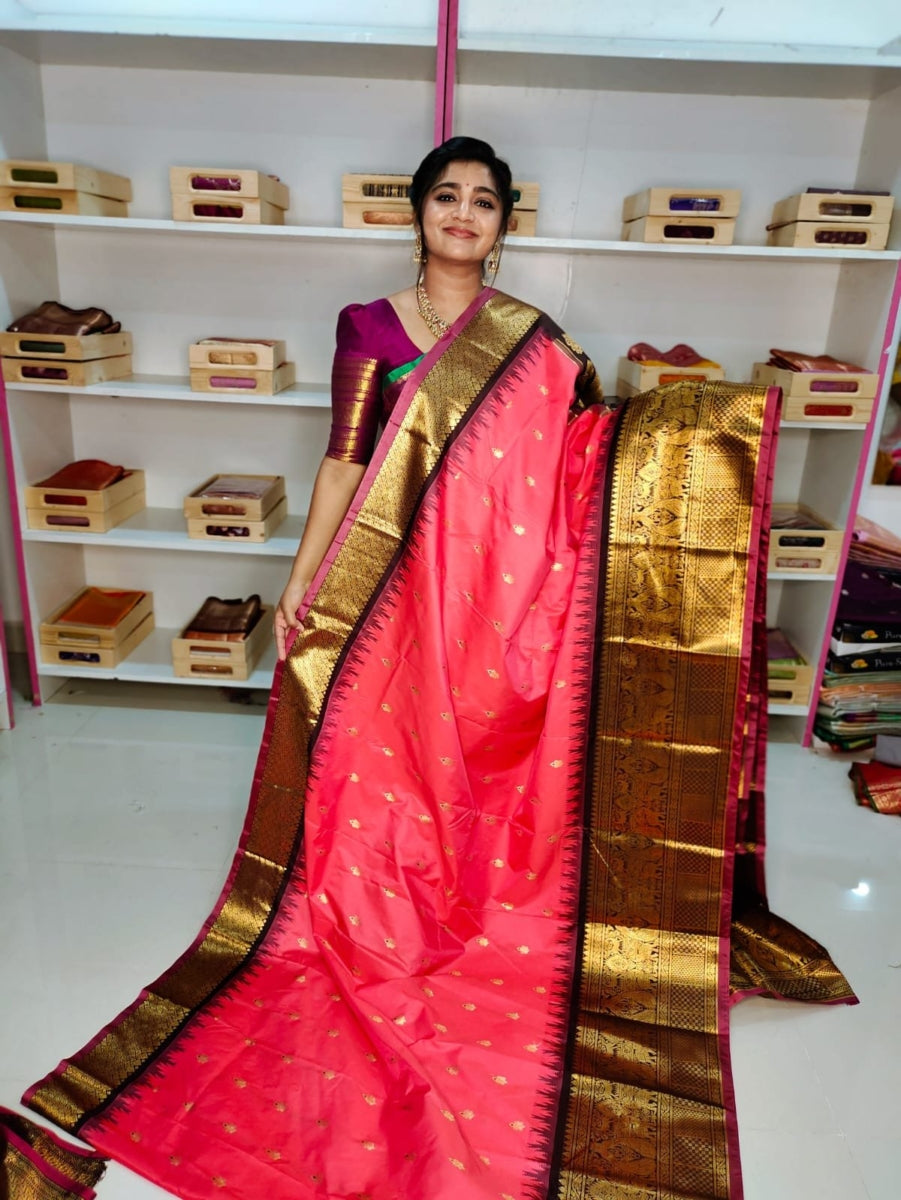 Premium Gadwal Silk Saree