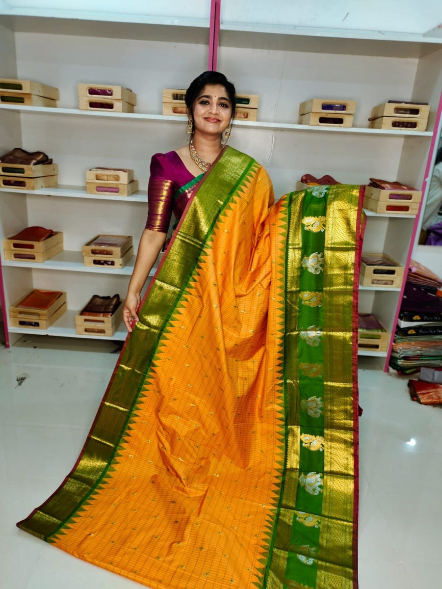 Premium Gadwal Silk Saree