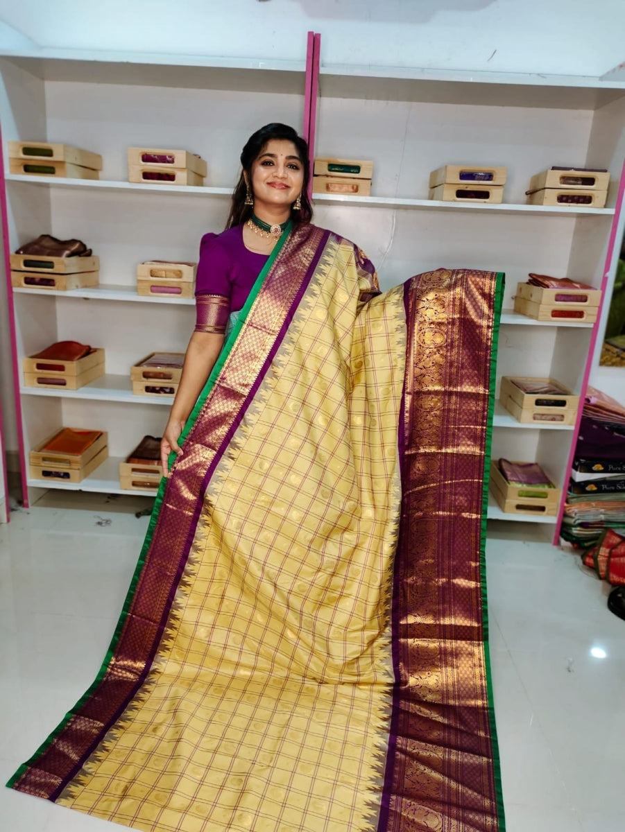 Premium Gadwal Silk Saree