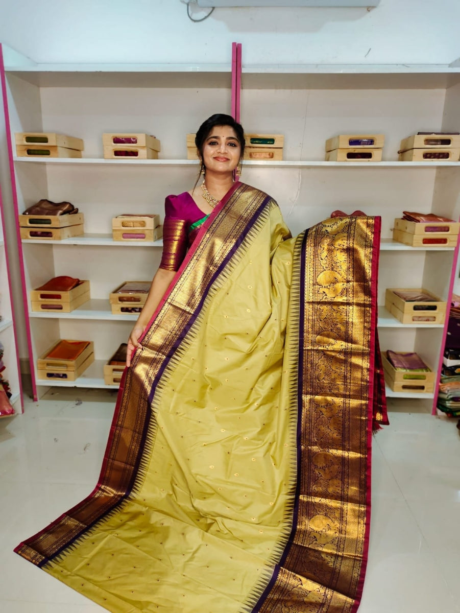 Premium Gadwal Silk Saree