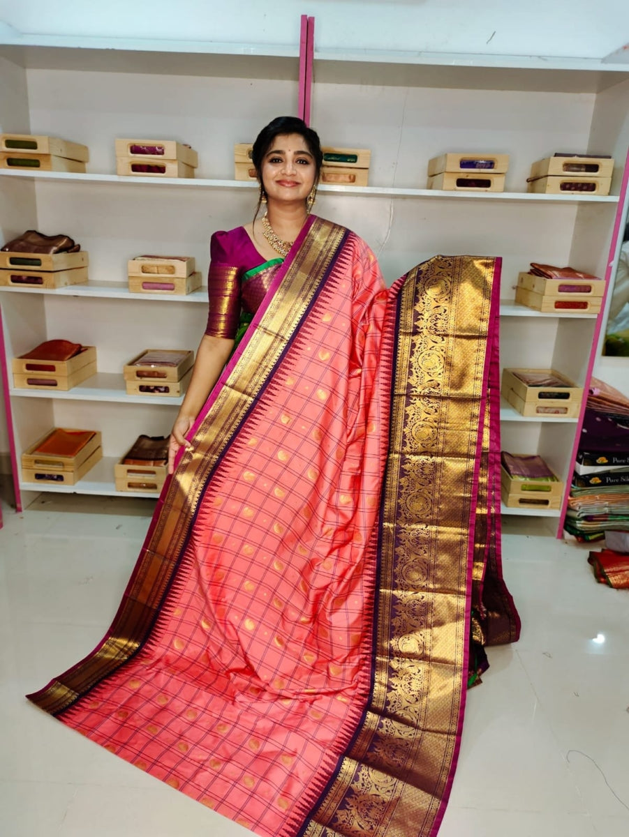 Premium Gadwal Silk Saree
