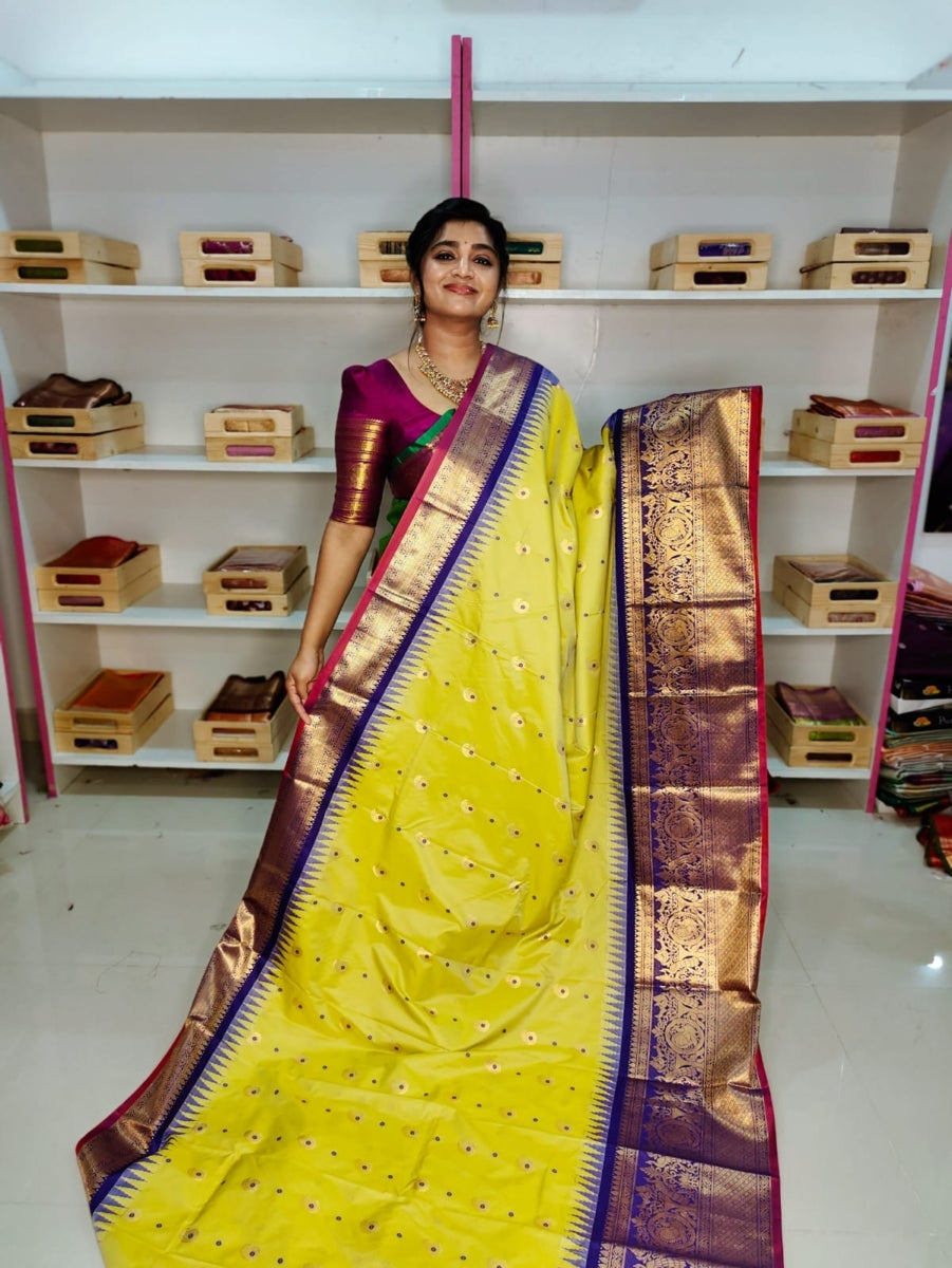 Premium Gadwal Silk Saree