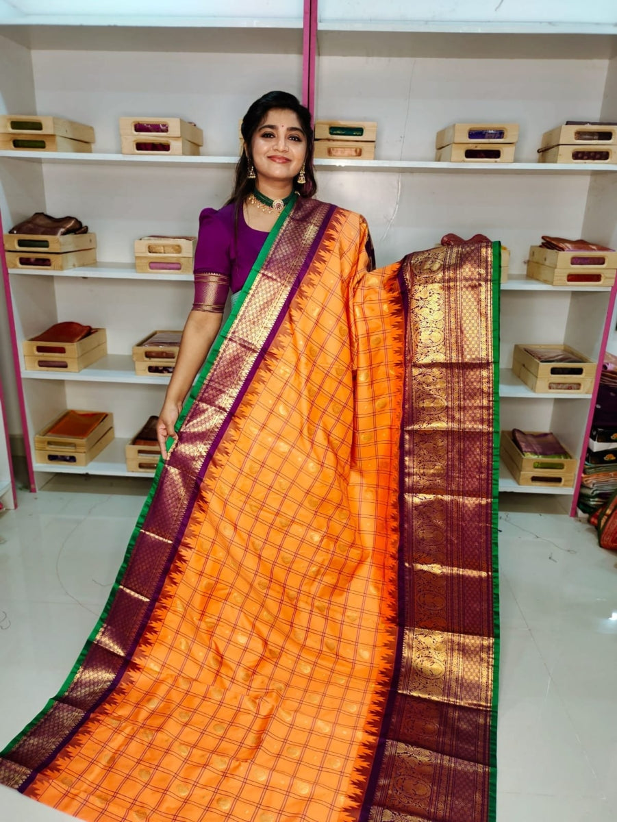 Premium Gadwal Silk Saree