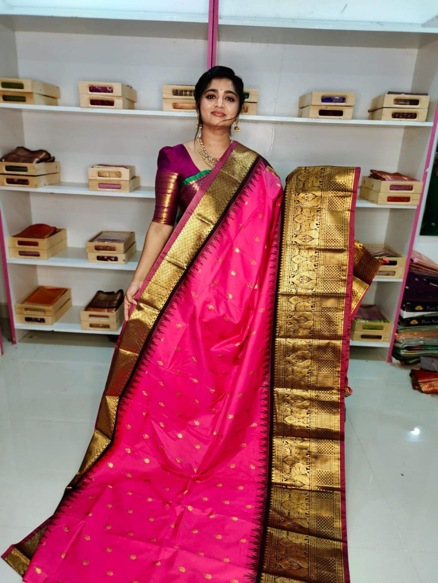 Premium Gadwal Silk Saree