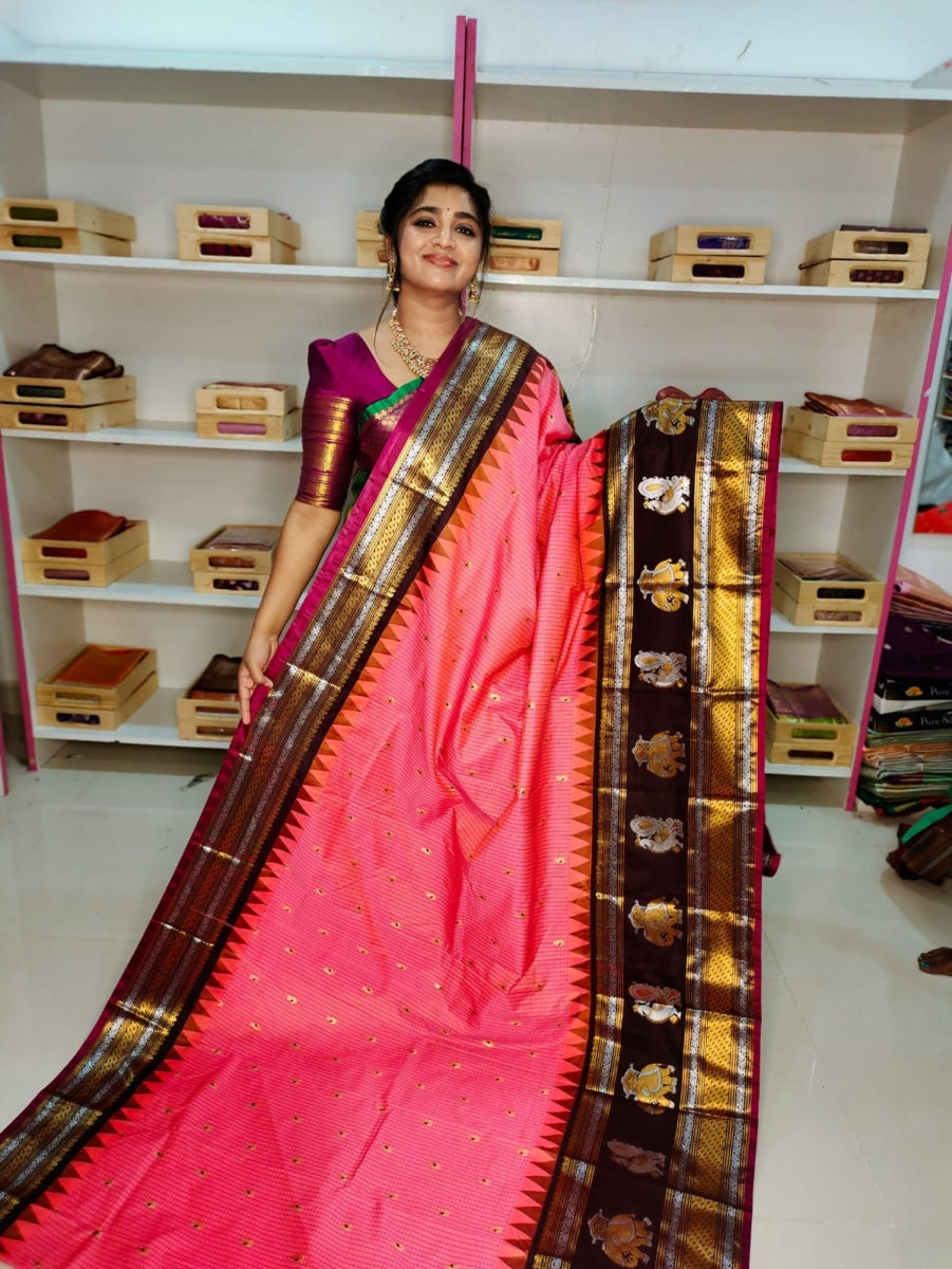 Premium Gadwal Silk Saree