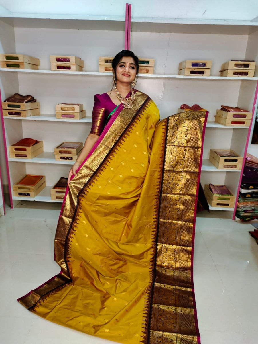 Premium Gadwal Silk Saree
