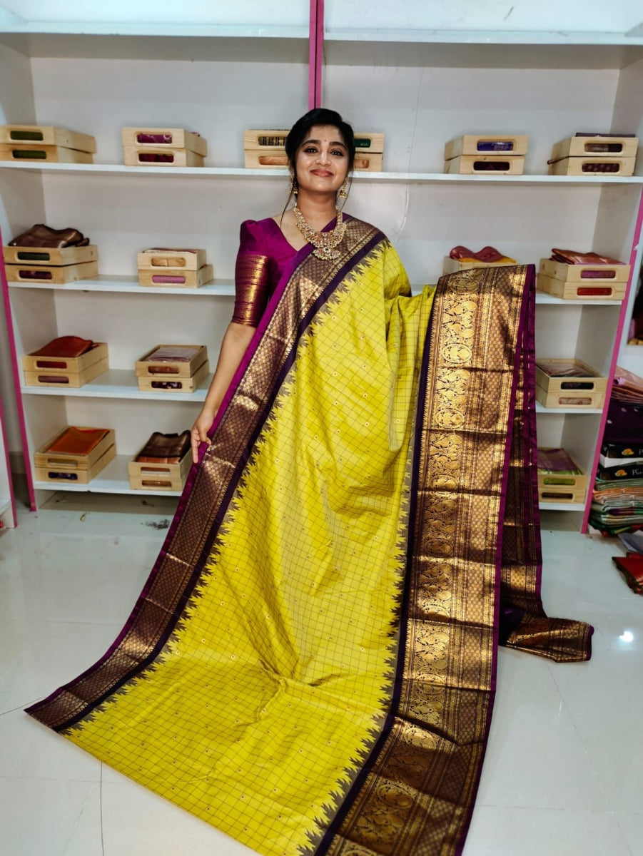 Premium Gadwal Silk Saree