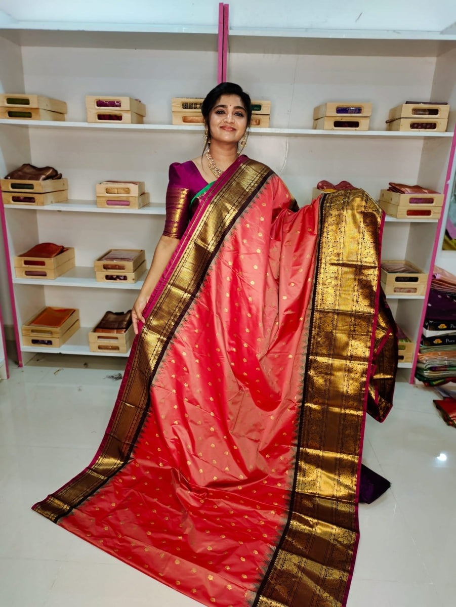Premium Gadwal Silk Saree