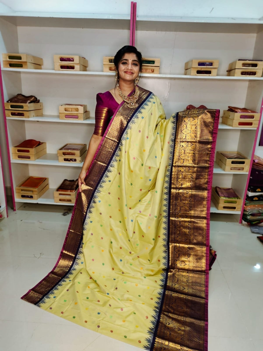 Premium Gadwal Silk Saree
