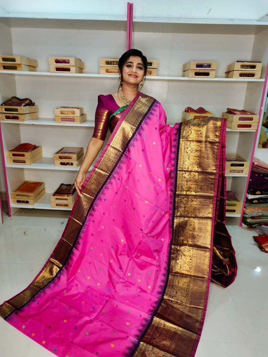 Premium Gadwal Silk Saree