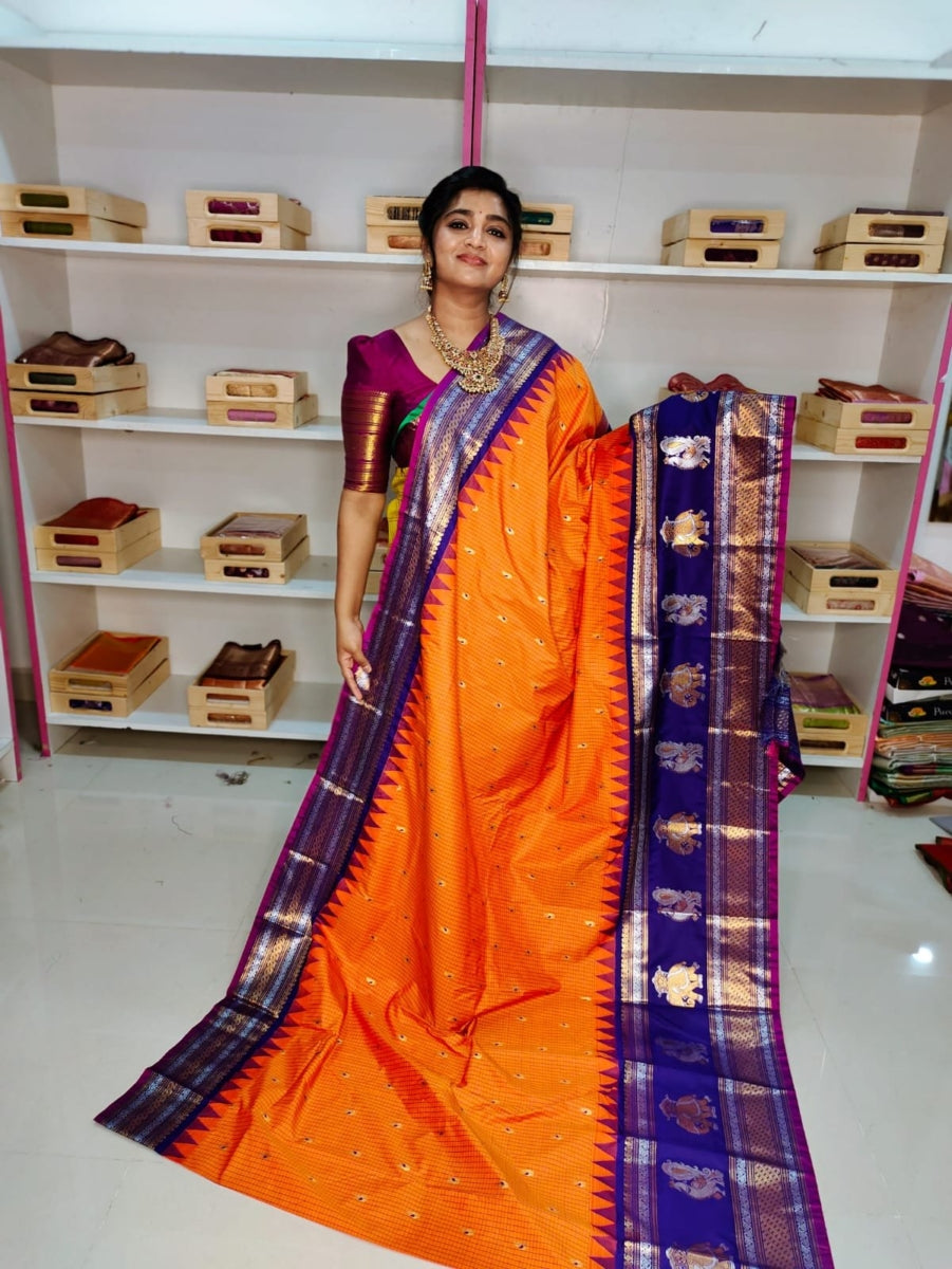Premium Gadwal Silk Saree