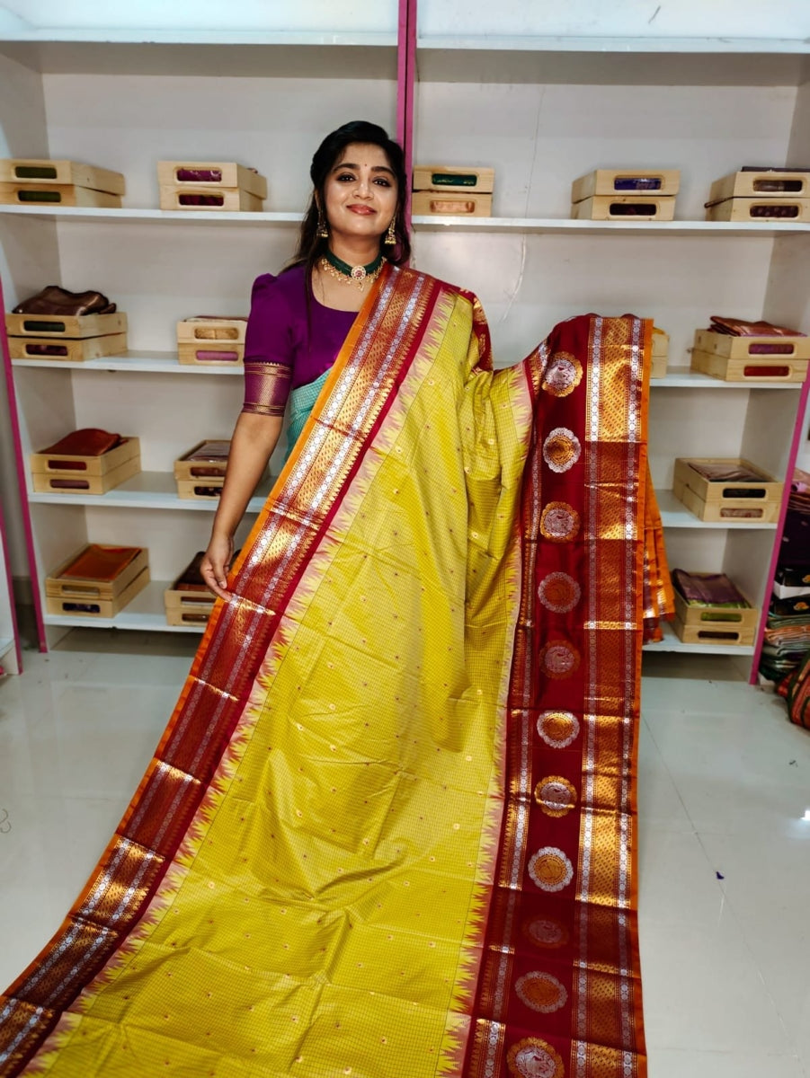 Premium Gadwal Silk Saree