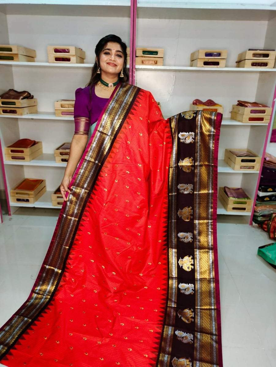 Premium Gadwal Silk Saree