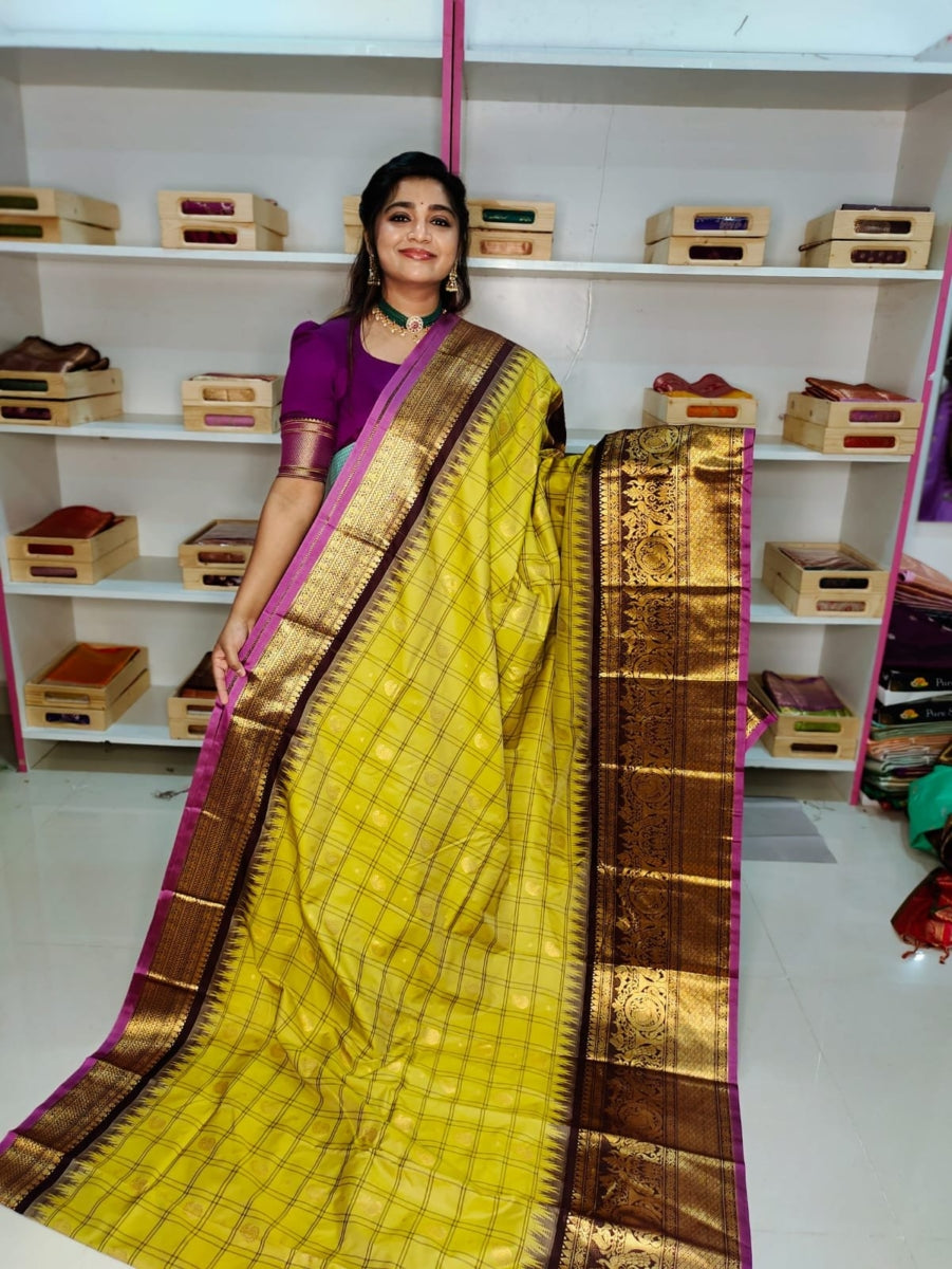 ప్రీమియం గద్వాల్ సిల్క్ చీర