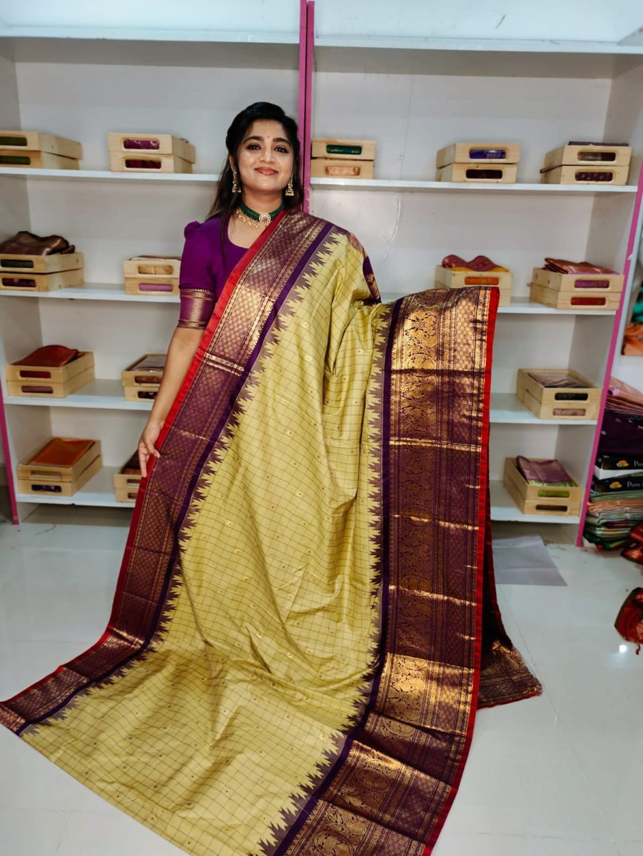 ప్రీమియం గద్వాల్ సిల్క్ చీర
