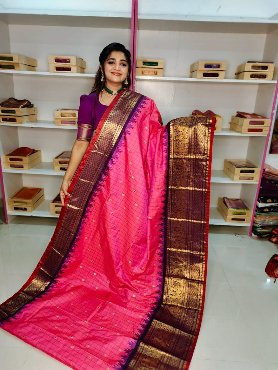 Premium Gadwal Silk Saree
