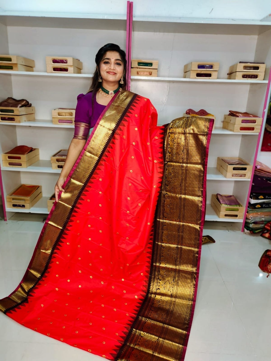 Premium Gadwal Silk Saree