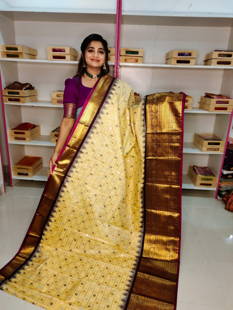 Premium Gadwal Silk Saree