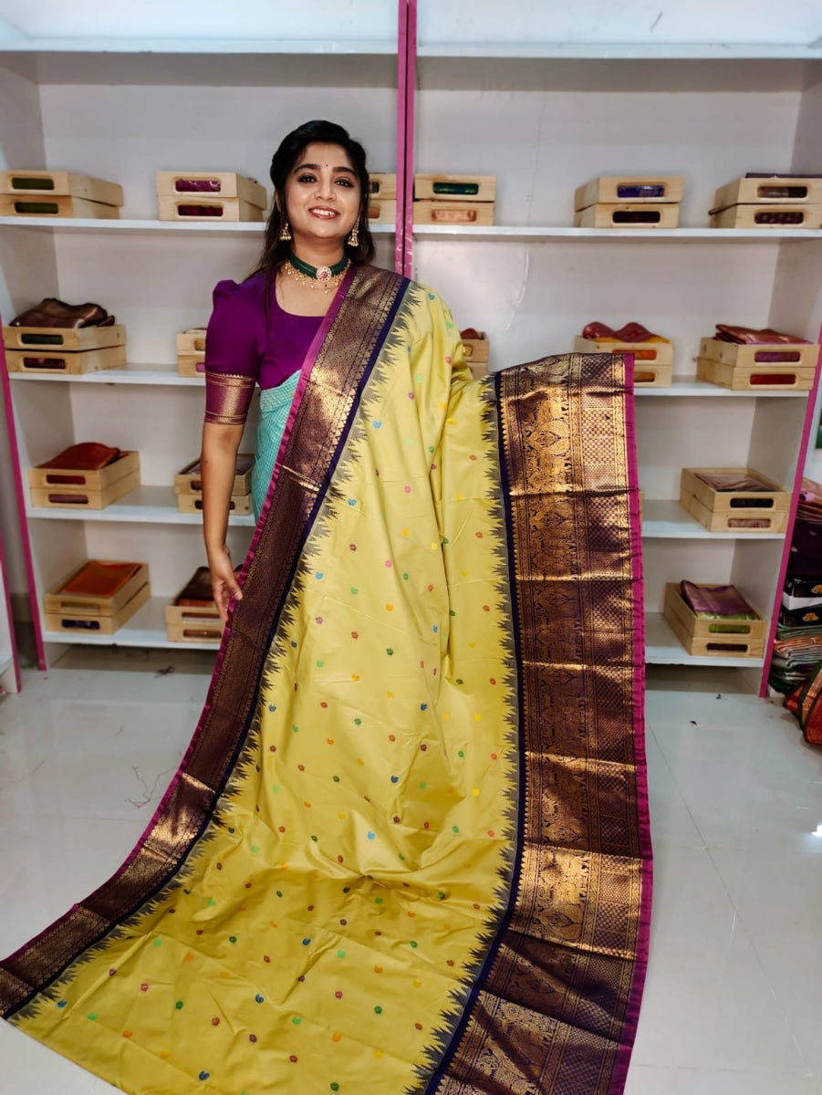 Premium Gadwal Silk Saree
