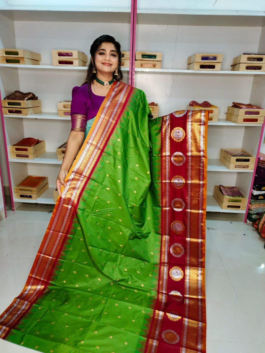 Premium Gadwal Silk Saree