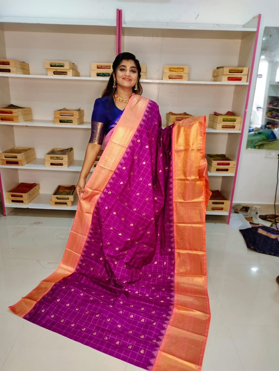 50% Sale Gadwal Silk Saree