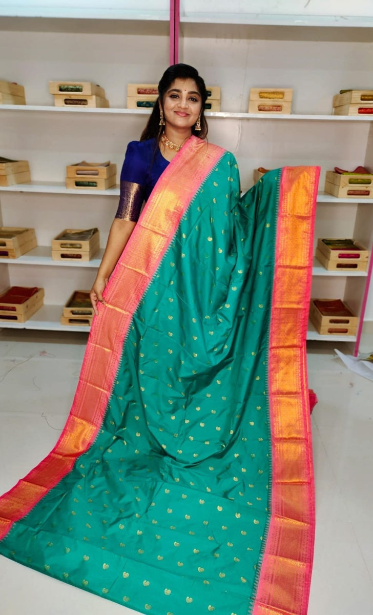 50% Sale Gadwal Silk Saree