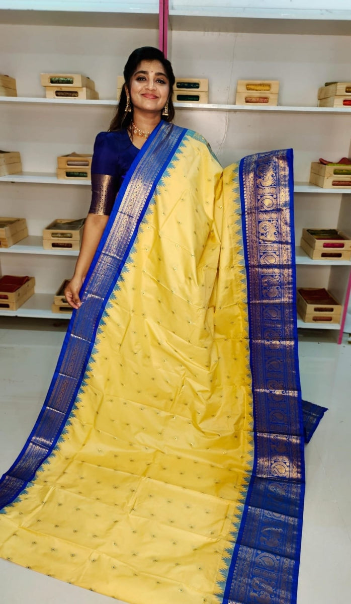 50% Sale Gadwal Silk Saree