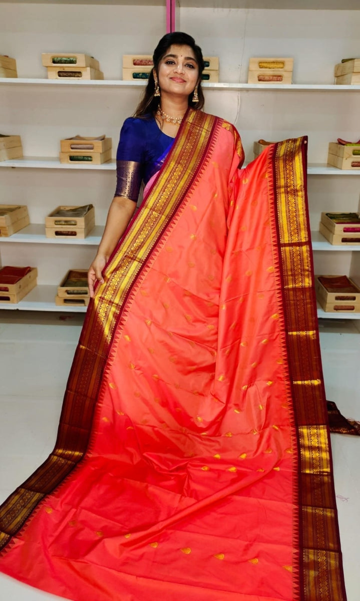 50% Sale Gadwal Silk Saree