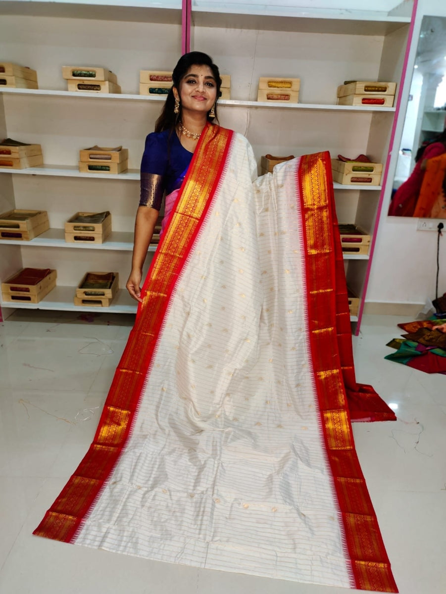 50% Sale Gadwal Silk Saree