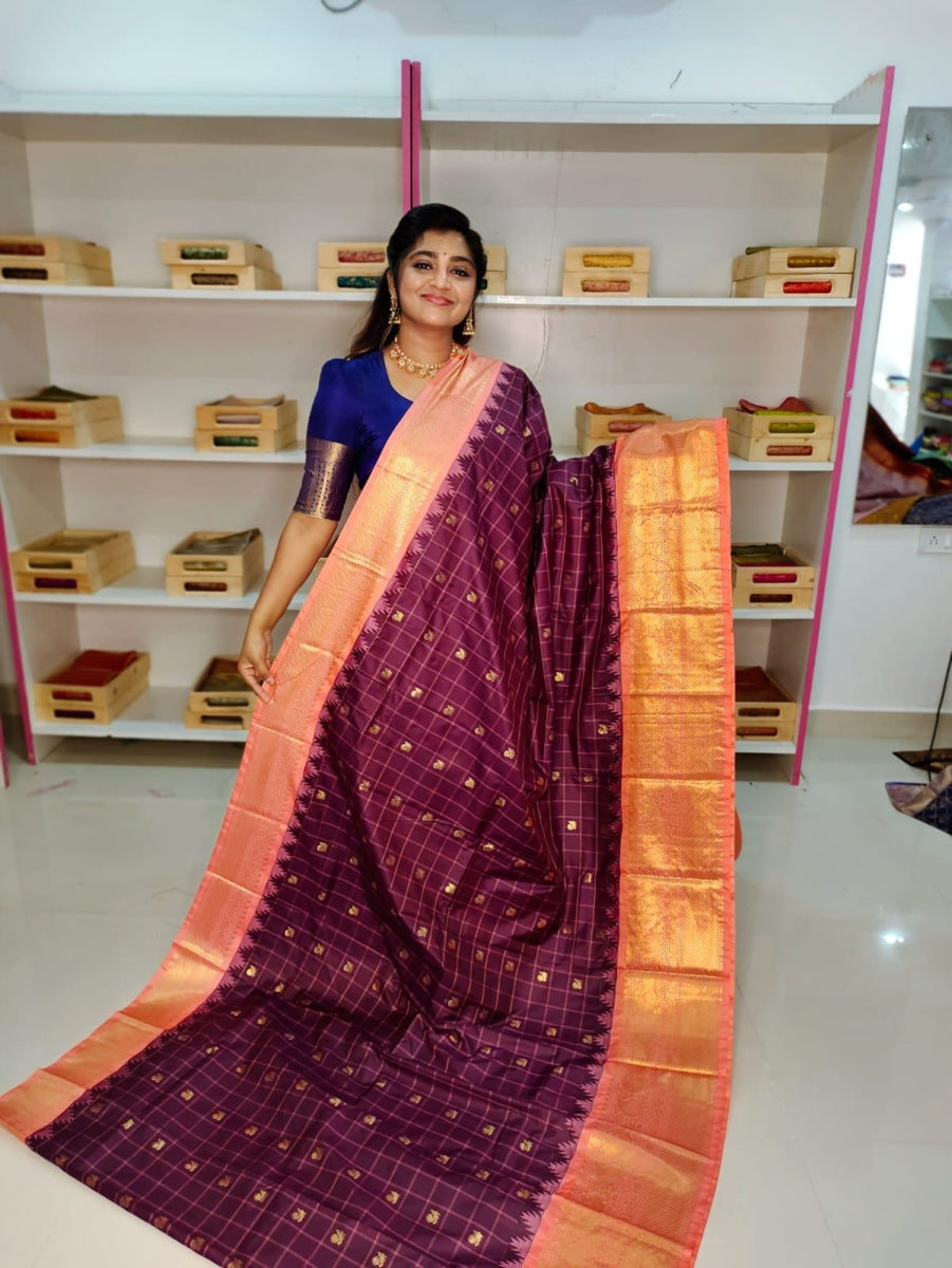 50% అమ్మకానికి గద్వాల్ సిల్క్ చీర