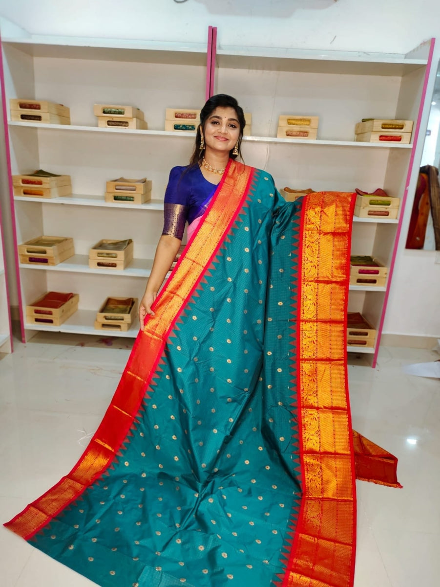 50% Sale Gadwal Silk Saree
