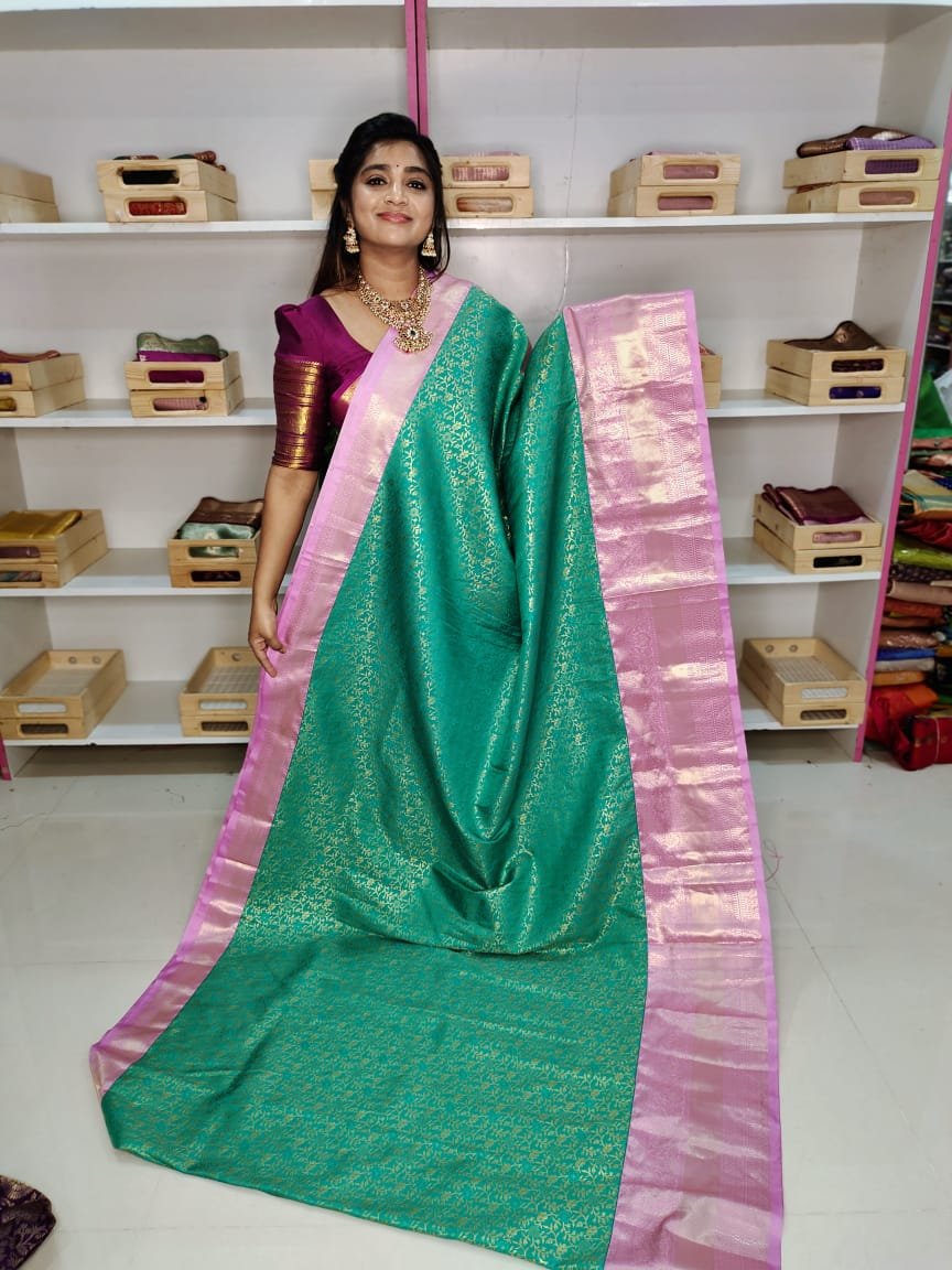 80% Kanchi Pattu collection