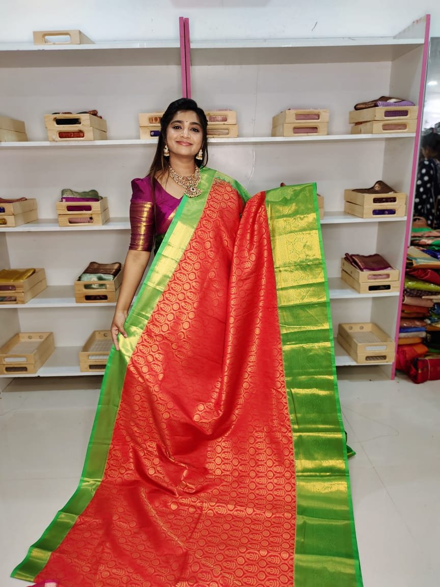 80% Kanchi Pattu collection
