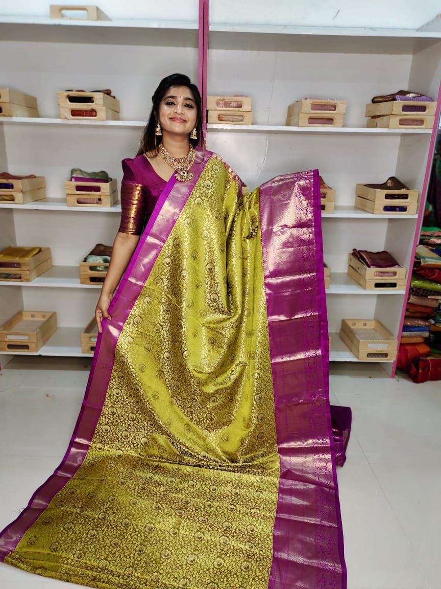 80% Kanchi Pattu collection