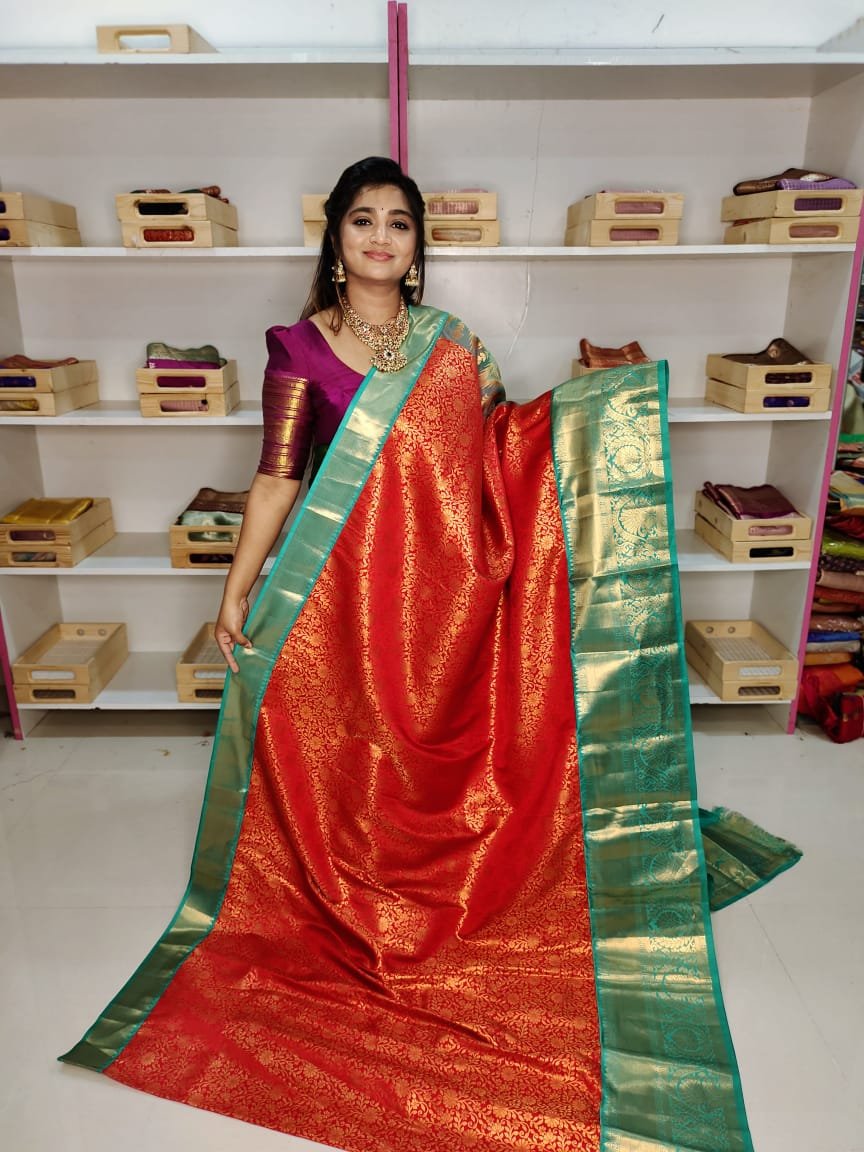 80% Kanchi Pattu collection