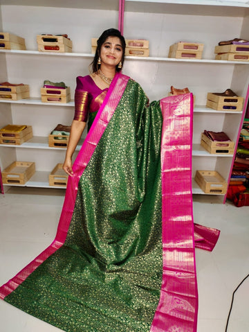 80% Kanchi Pattu collection