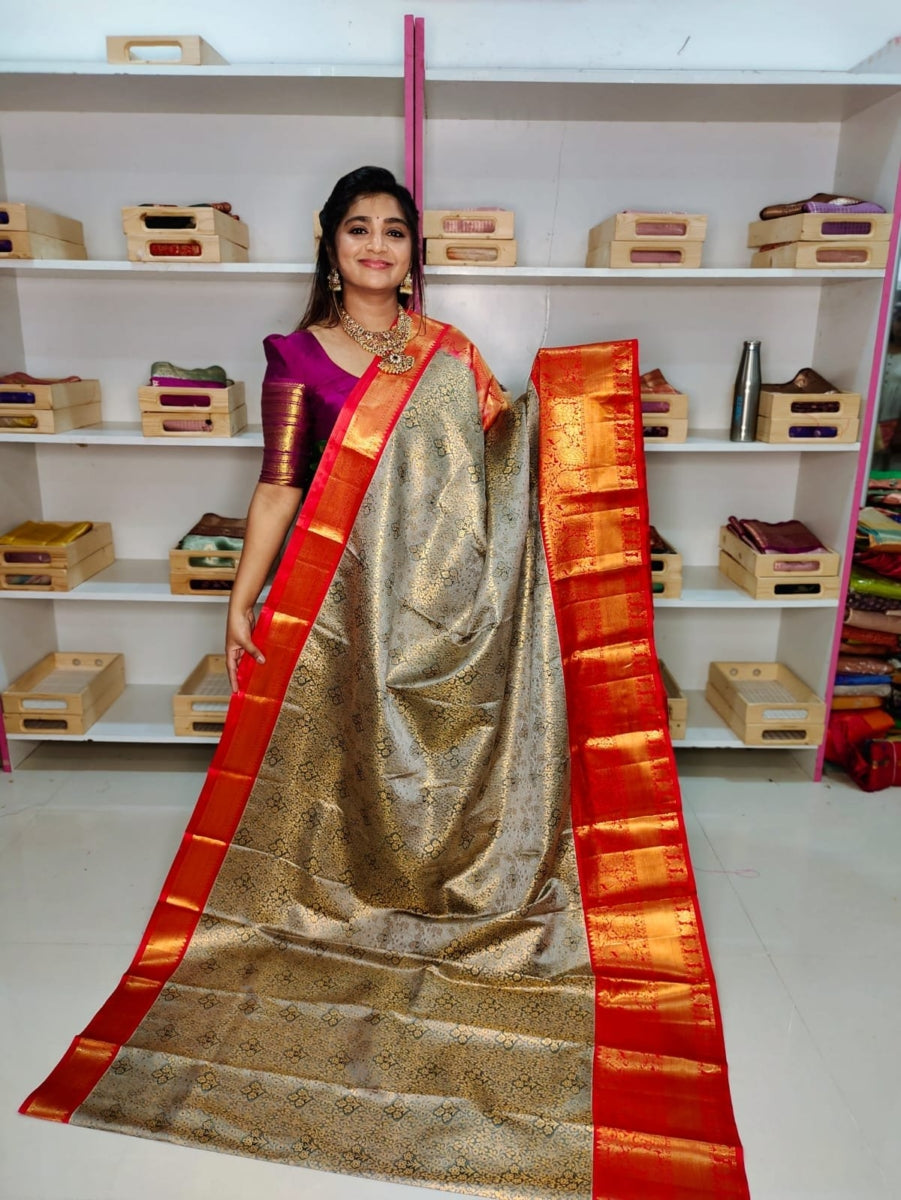 80% Kanchi Pattu collection