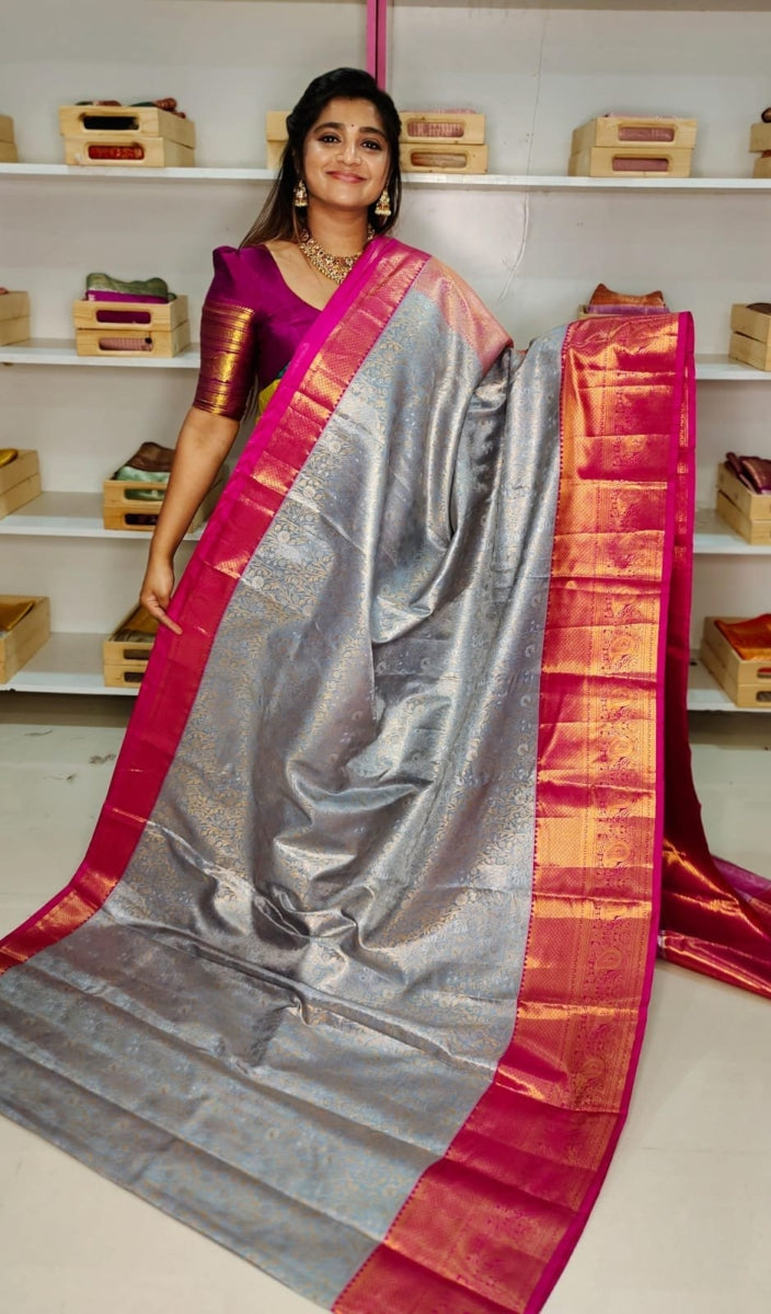 80% Kanchi Pattu collection