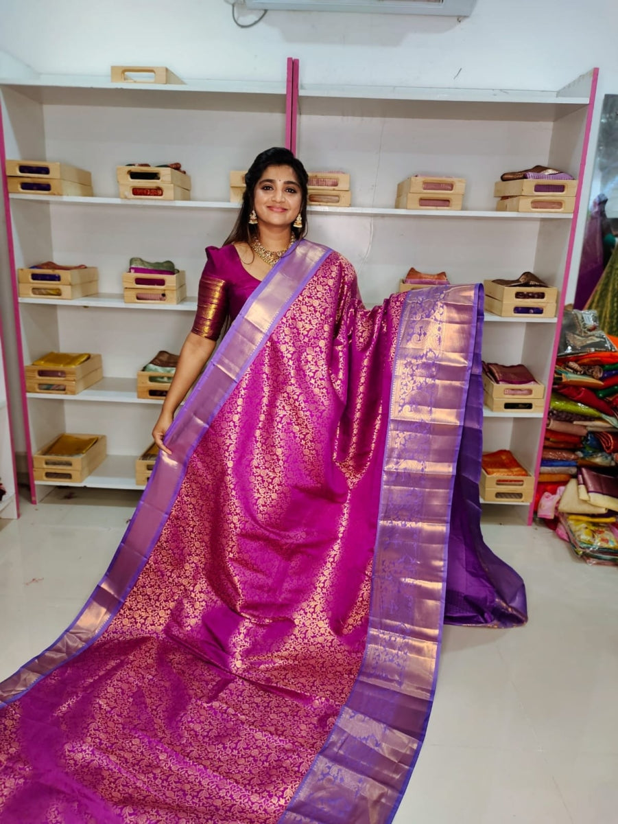 80% Kanchi Pattu collection