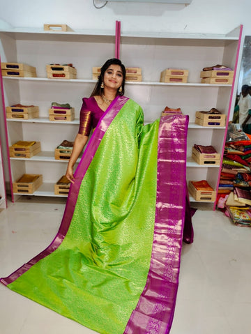 80% Kanchi Pattu collection